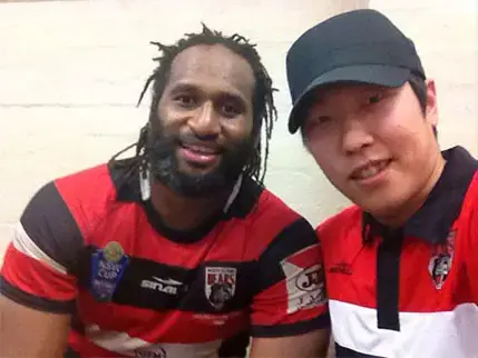 Lote Tuqiri and Dr Josh